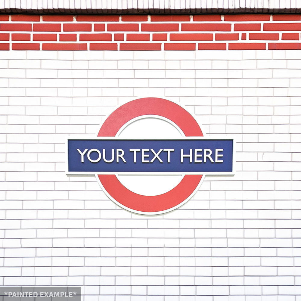 Personalised UNDERGROUND Street Sign